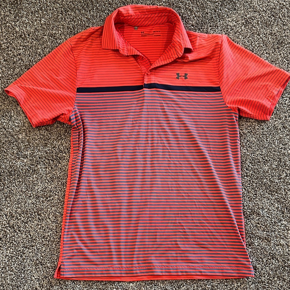 Neon Men’s Under Armour golf polo